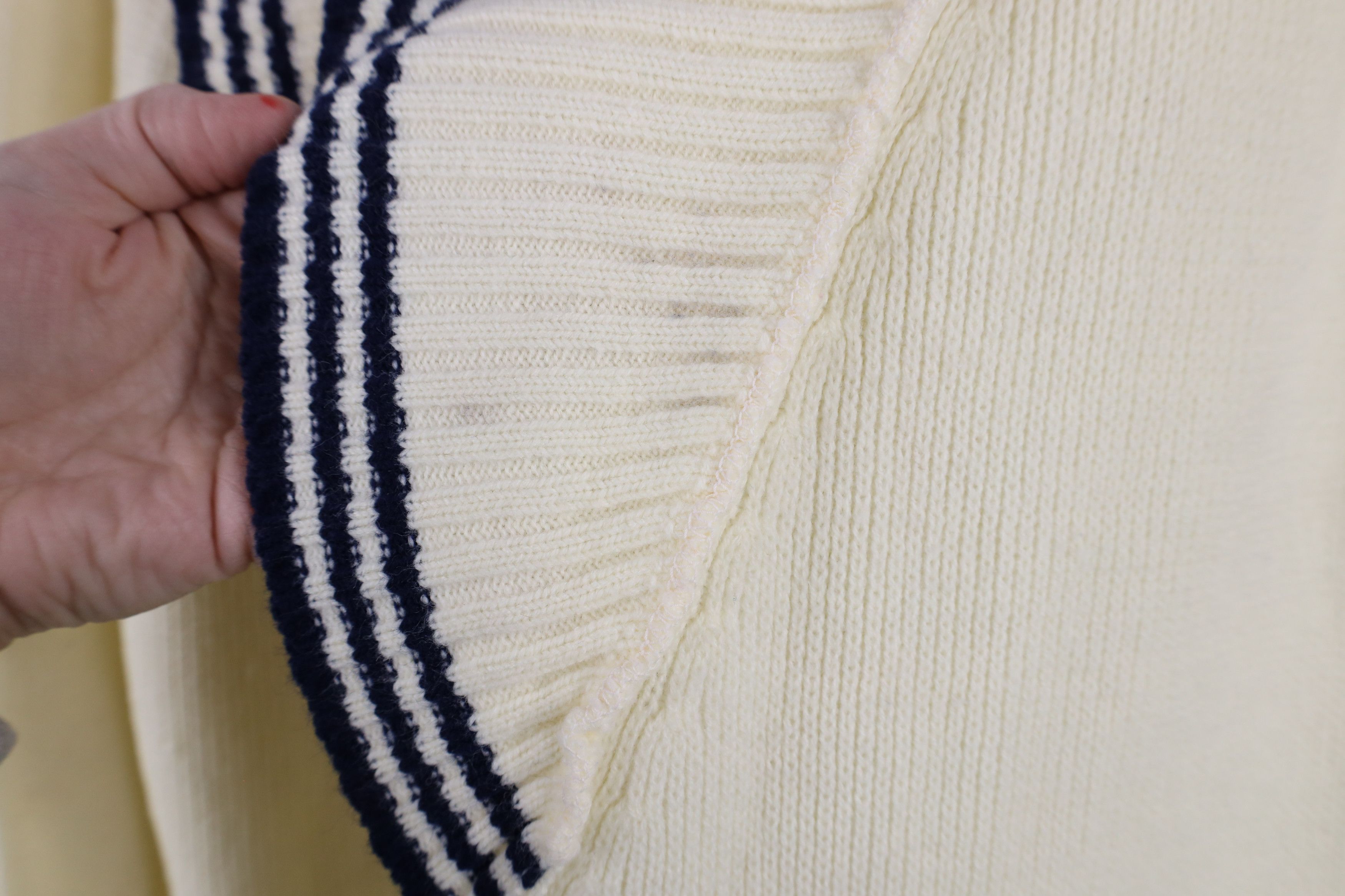 Vintage Vintage 70s Streetwear Open Front Shawl Cardigan Sweater Size L / US 10 / IT 46 - 4 Thumbnail