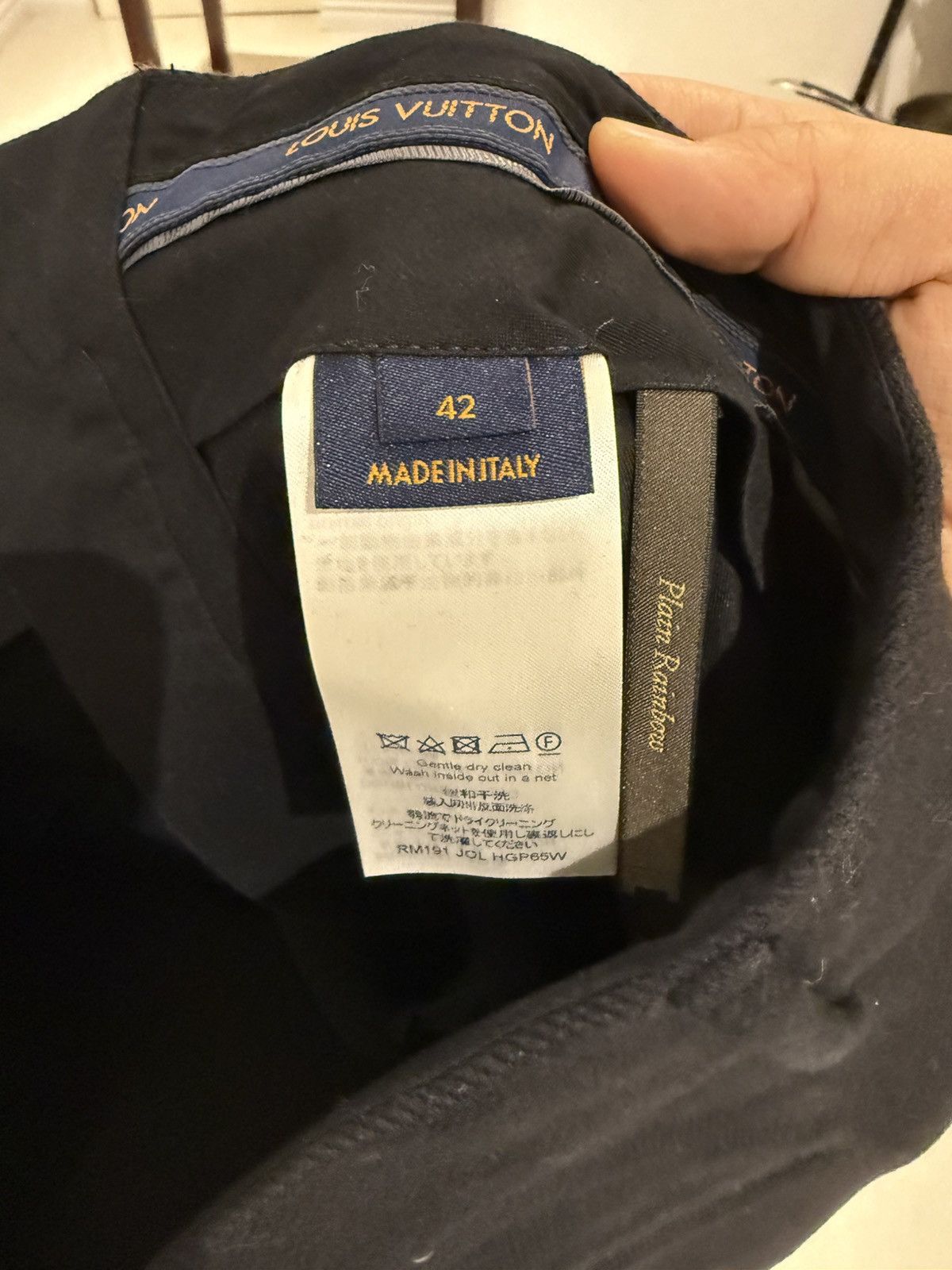 Louis Vuitton LV Baggy Wool Pants Size US 32 / EU 48 - 3 Thumbnail