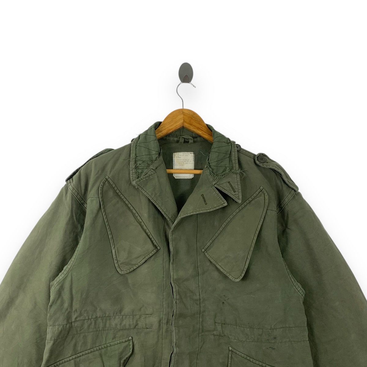 Vintage Vintage 70’ SEYNTEX BELGIAN MILITARY Field Jacket Parka Size US XL / EU 56 / 4 - 2 Thumbnail