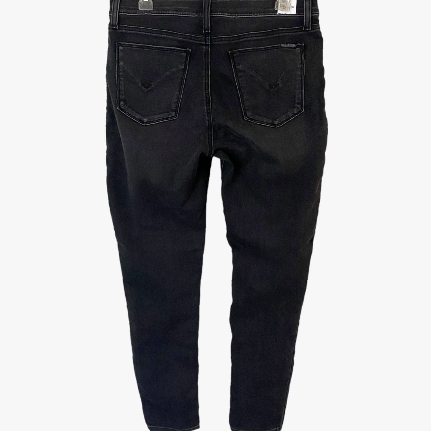 Hudson Hudson Krista Jeans Women's 30 Black Wash Mid-Rise Skinny Ankle New Size 30" / US 8 / IT 44 - 3 Thumbnail