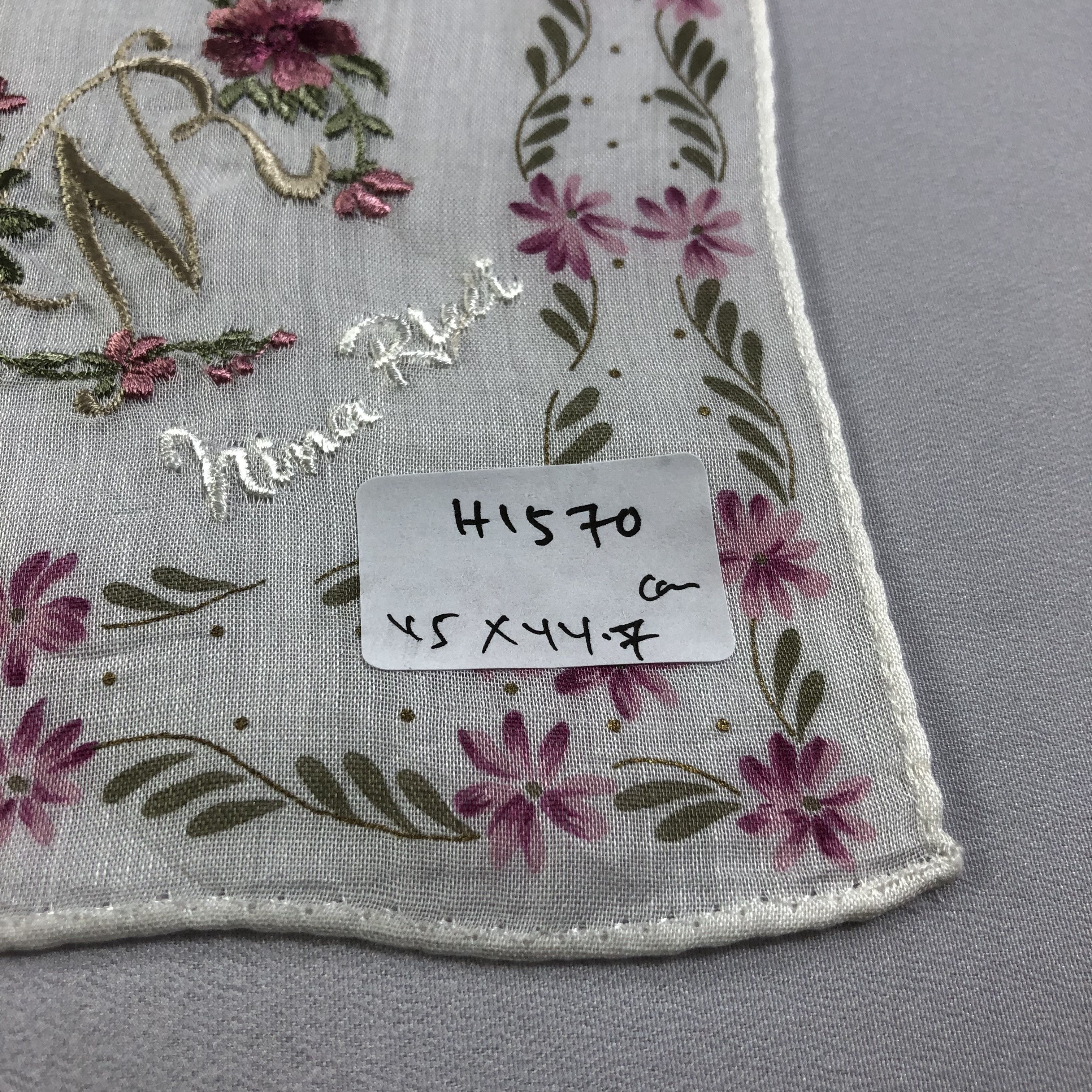 Nina Ricci Nina Ricci Handkerchief Neckerchief Bandana H1570 Size ONE SIZE - 6 Thumbnail