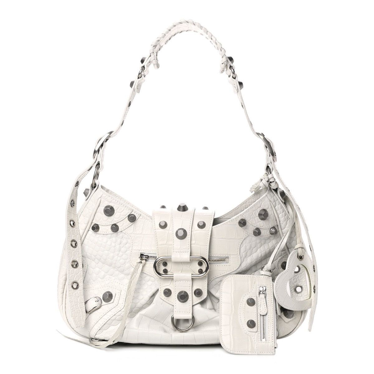 Balenciaga Balenciaga Croc Le Cagole White Shoulder Bag Fall 2021 Size ONE SIZE - 1 Thumbnail