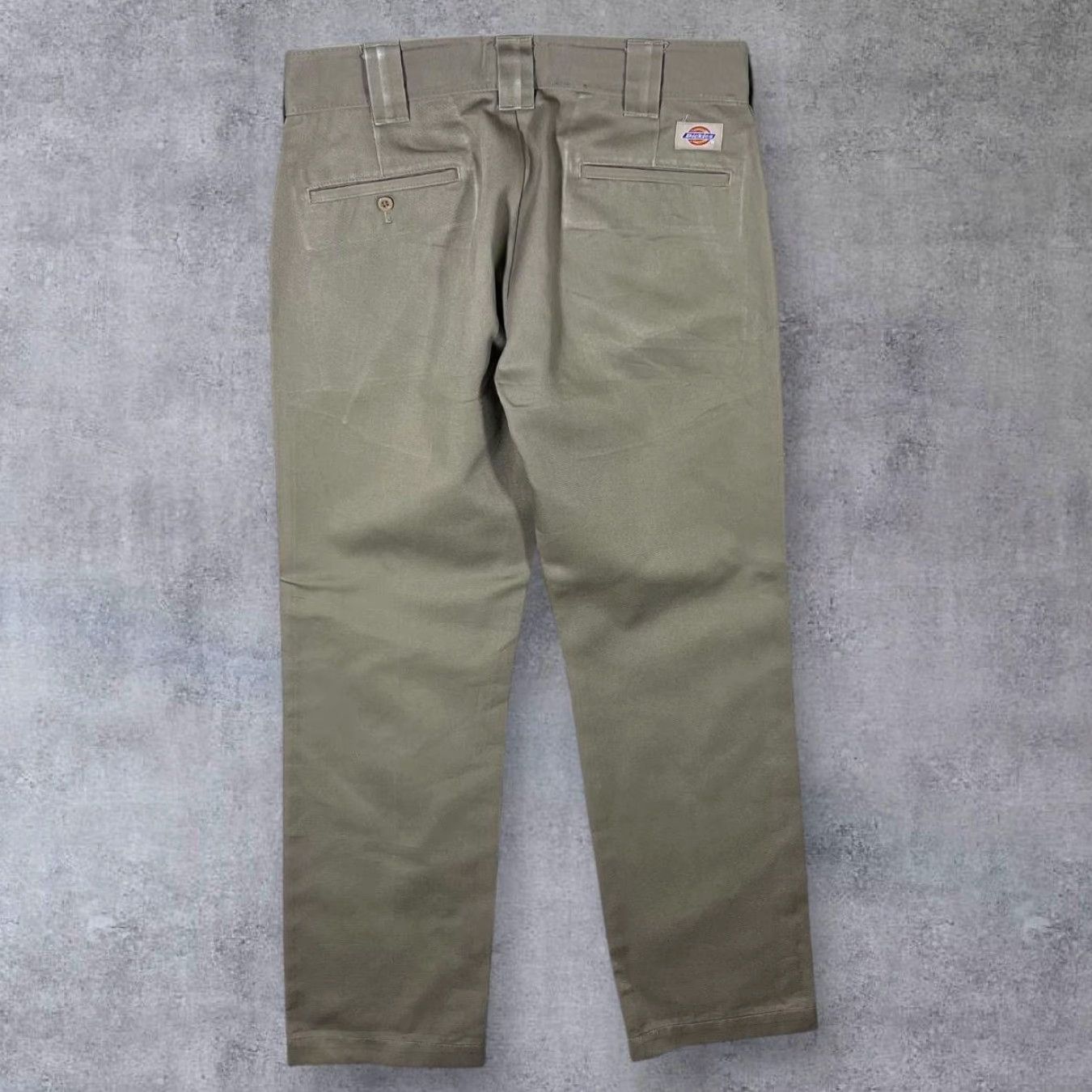 Dickies Dickies Classic Straight Leg Workwear Chino Trousers Beige 28 x 30 Mens Regular Size US 28 / EU 44 - 3 Thumbnail