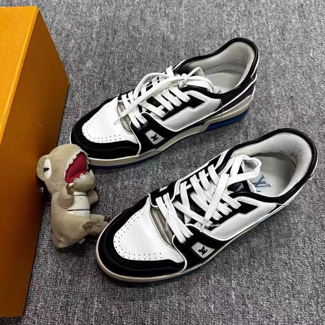 Louis Vuitton LV x Fragment Design Trainer 95 New With Box Size 41.5 Size US 8.5 / EU 41-42 - 1 Thumbnail