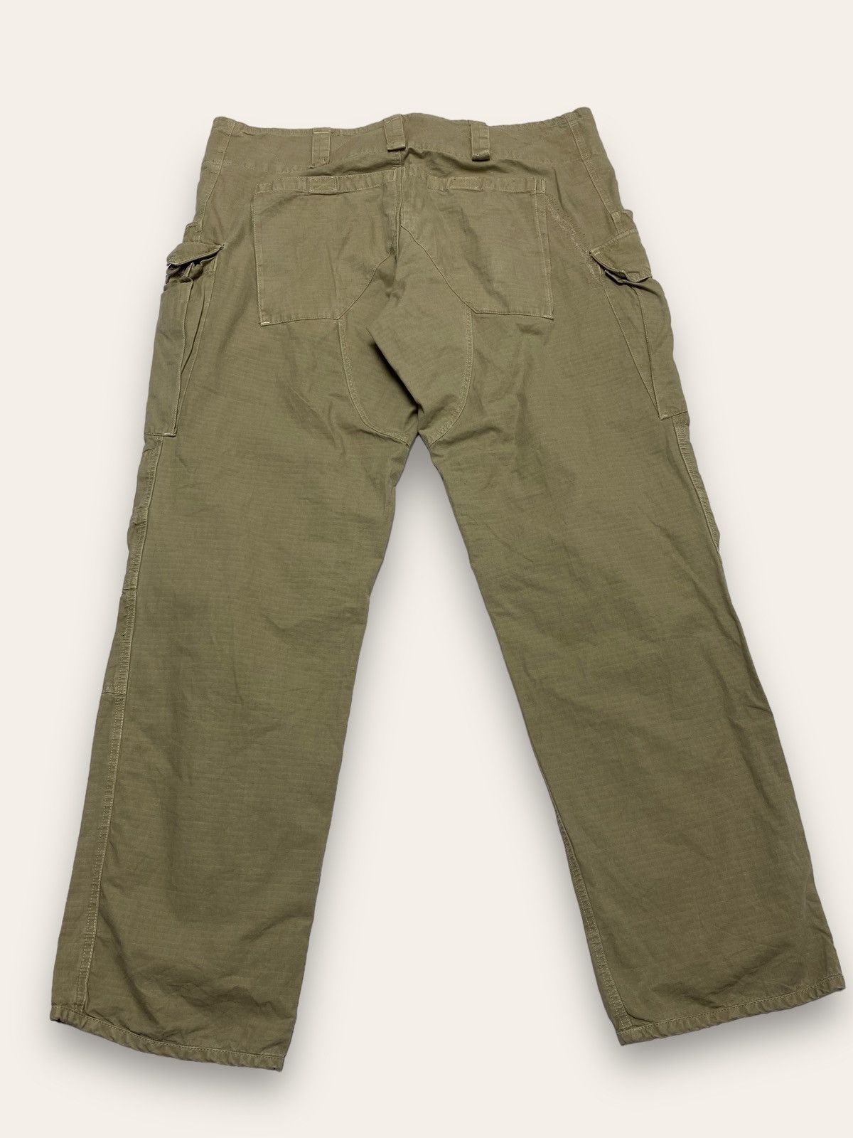 Vintage Vintage SOD MARINES Cargo Pants Sand Ripstop Fabric Size US 44 / EU 60 - 10 Thumbnail
