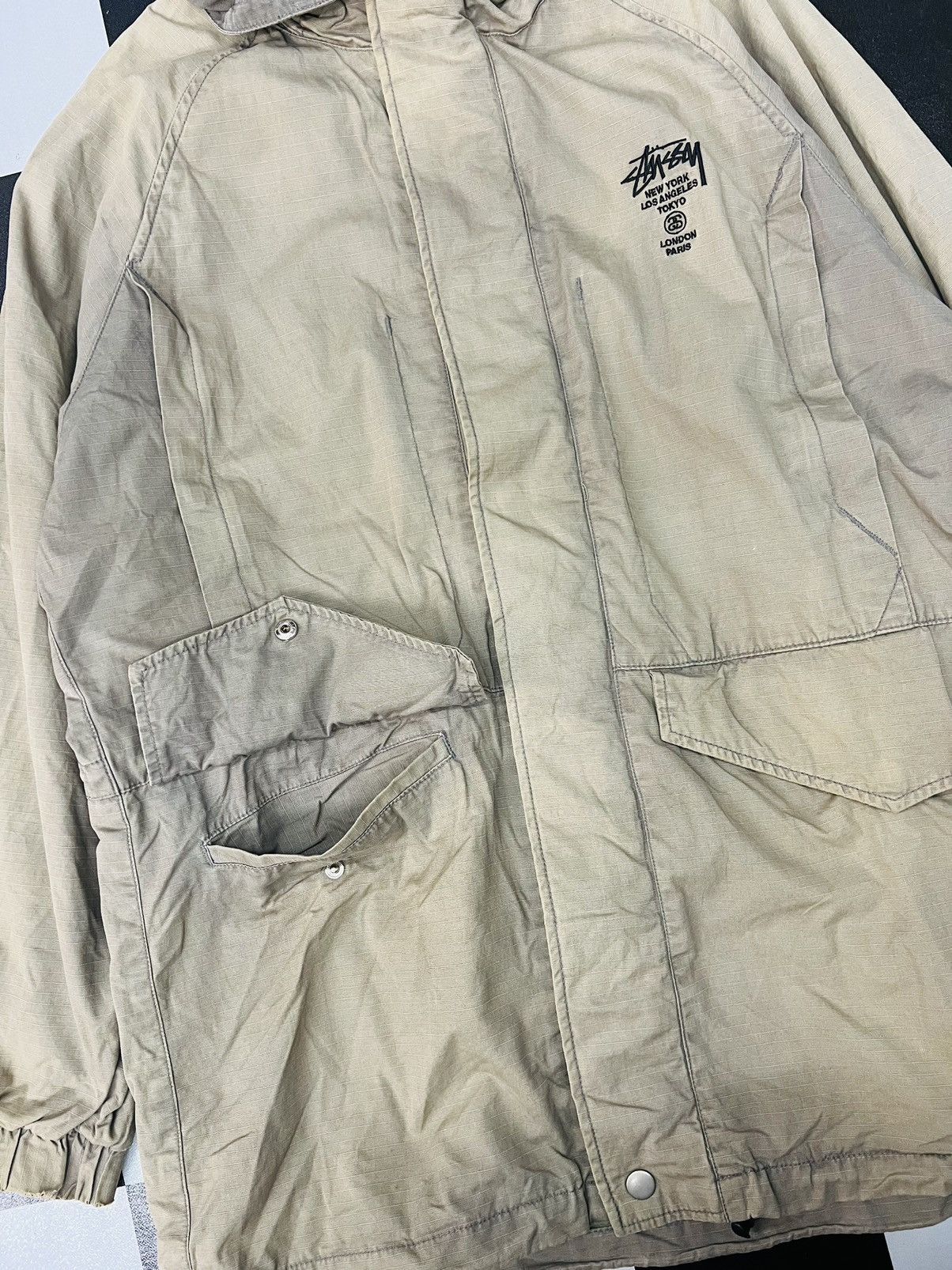 Stussy Authentic Stussy Outer Gear Camouflage Parka Jacket Size US L / EU 52-54 / 3 - 10 Thumbnail