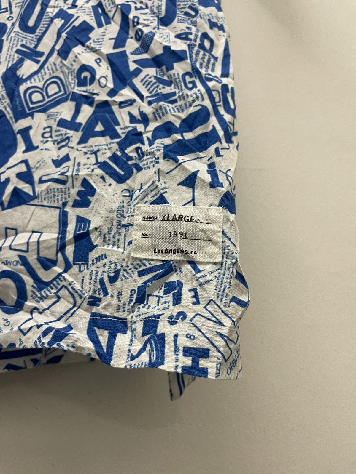 X-LARGE Rare Vintage XLARGE All Over Print Button Up Size US S / EU 44-46 / 1 - 2 Thumbnail