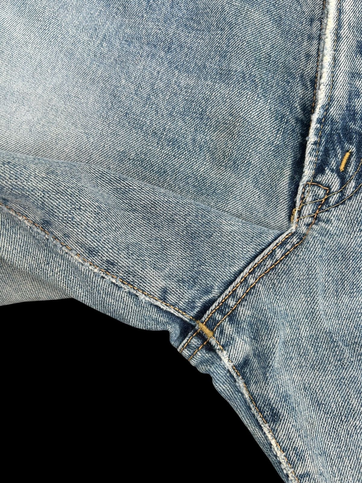 Kapital Thrashed Vintage Edwin 505 Selvedge Short Denim jeans Size US 34 / EU 50 - 14 Thumbnail
