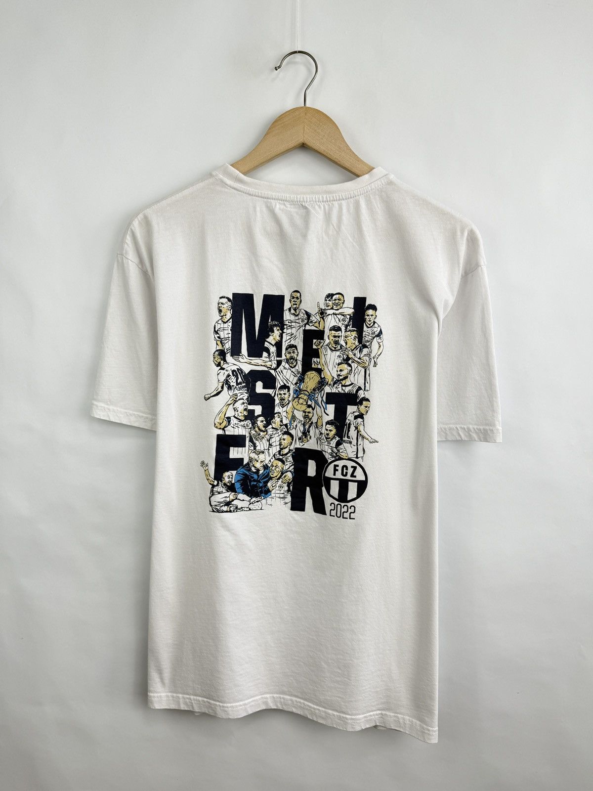 Nike 🇨🇭 2022 FCZ Zurich Meister Switzerland Suisse Swiss T-Shirt Size US XXL / EU 58 / 5 - 4 Thumbnail
