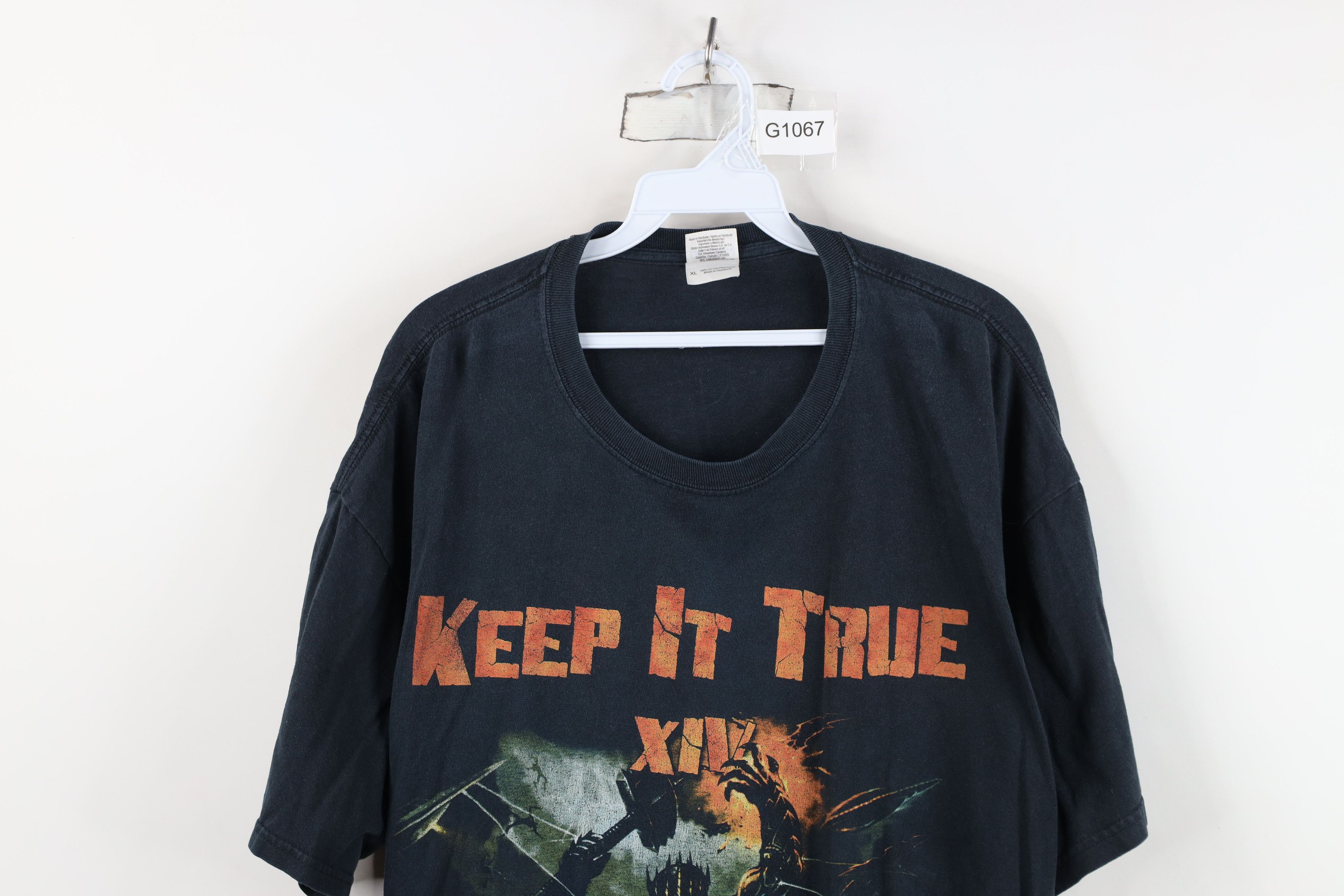 Vintage Vintage Keep It True XIV Metal Rock Band Tour T-Shirt Black Size US XL / EU 56 / 4 - 2 Thumbnail