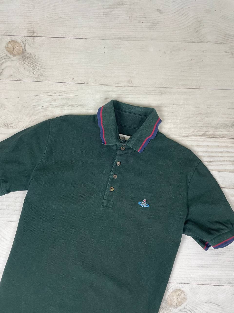 Vivienne Westwood Vivienne Westwood Polo Shirt Orb Basic Luxury Size US L / EU 52-54 / 3 - 2 Thumbnail