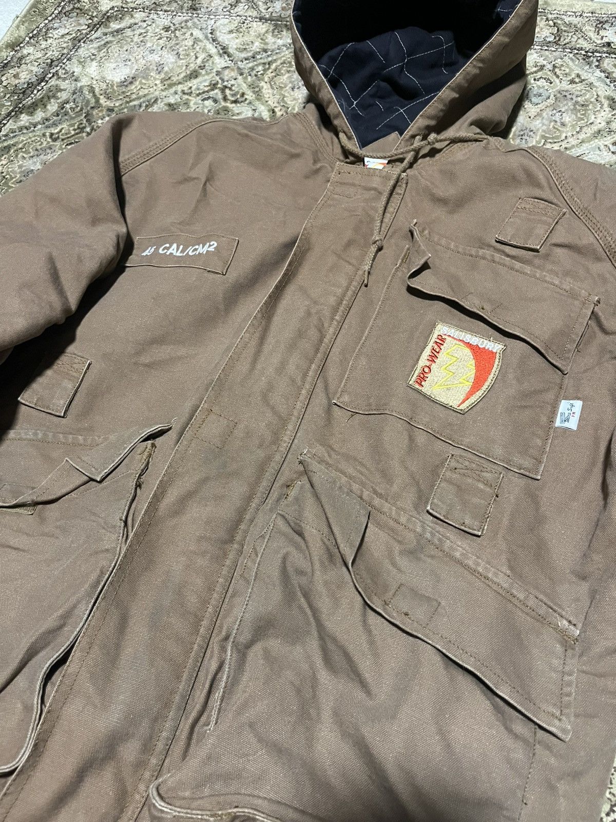 Other Salisbury Arc Flash 45 Cal Cm2 Work Pro Wear Mens Large Size US L / EU 52-54 / 3 - 3 Thumbnail