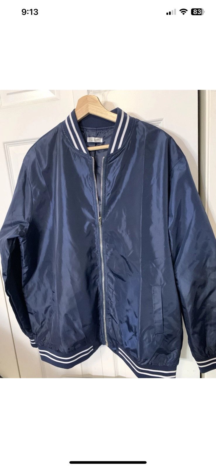 Other Coofandy Mens Sz XL Bomber Jacket Windbreaker Blue Size US XL / EU 56 / 4 - 5 Thumbnail