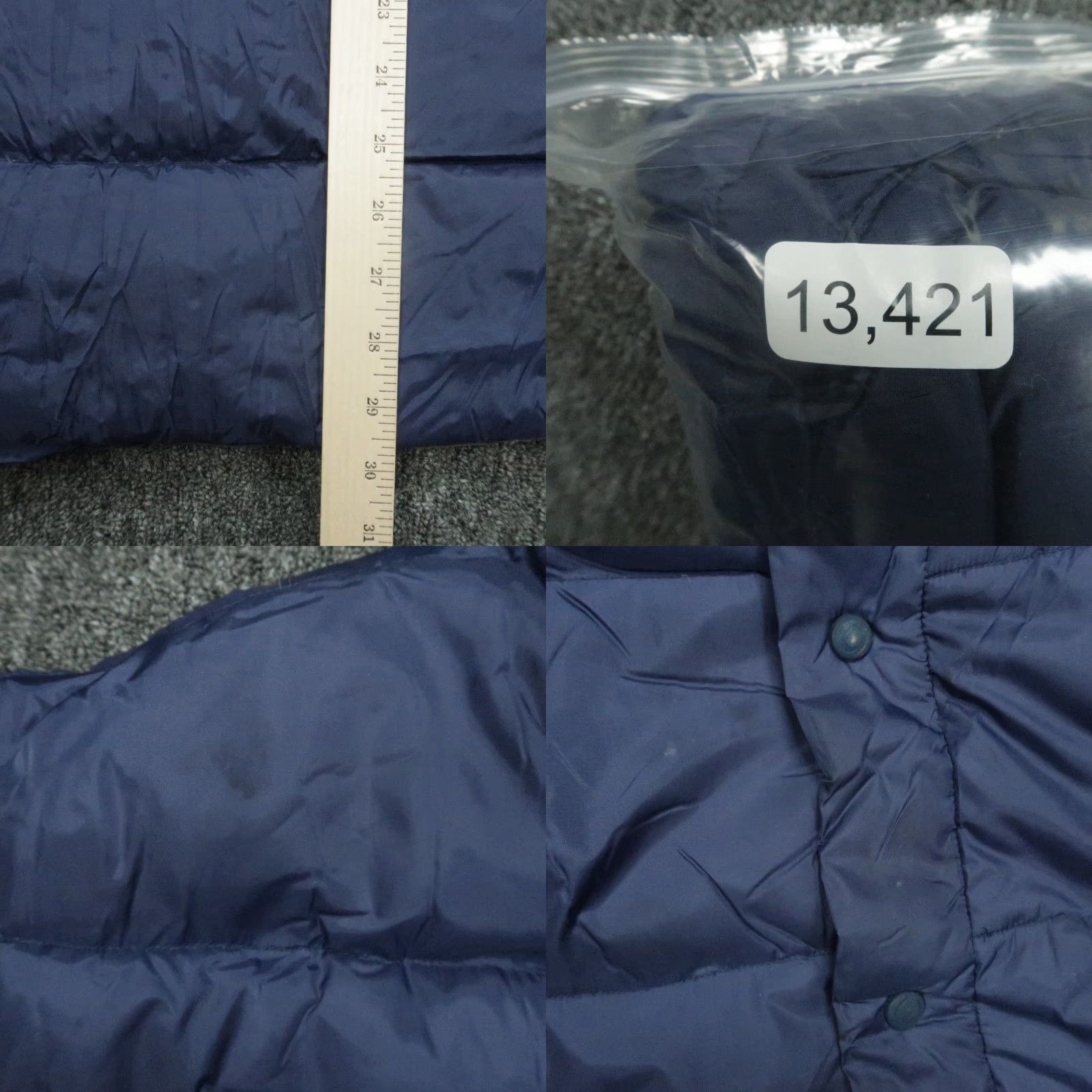 Vintage Cabela's Vest Mens XL Blue Goose Down 650 Puffer Snap Hiking Hunting Jacket/Coat Warmth Weight 650 Size US XL / EU 56 / 4 - 8 Thumbnail