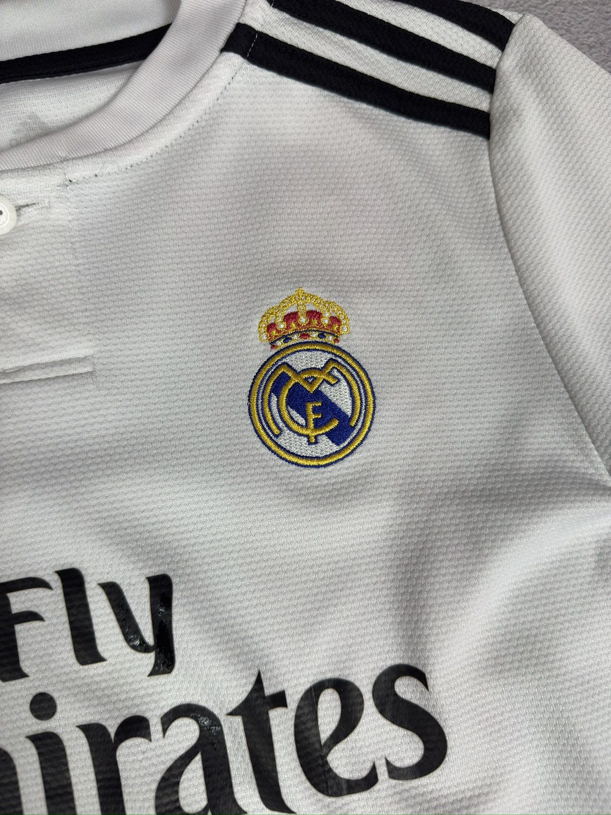 Adidas Real Madrid Sergio Ramos Kids Jersey 18/19 Size US XXS / EU 40 - 5 Thumbnail