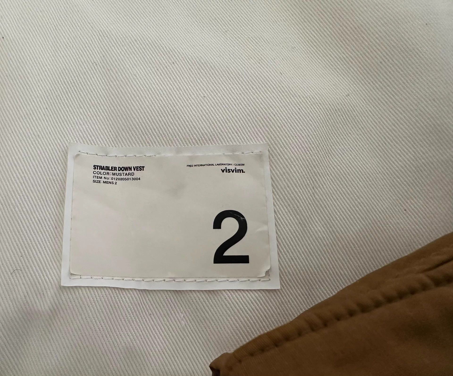 Visvim VISVIM 20AW STRABLER DOWN VEST mud dyed biker size 2 Size US M / EU 48-50 / 2 - 5 Thumbnail