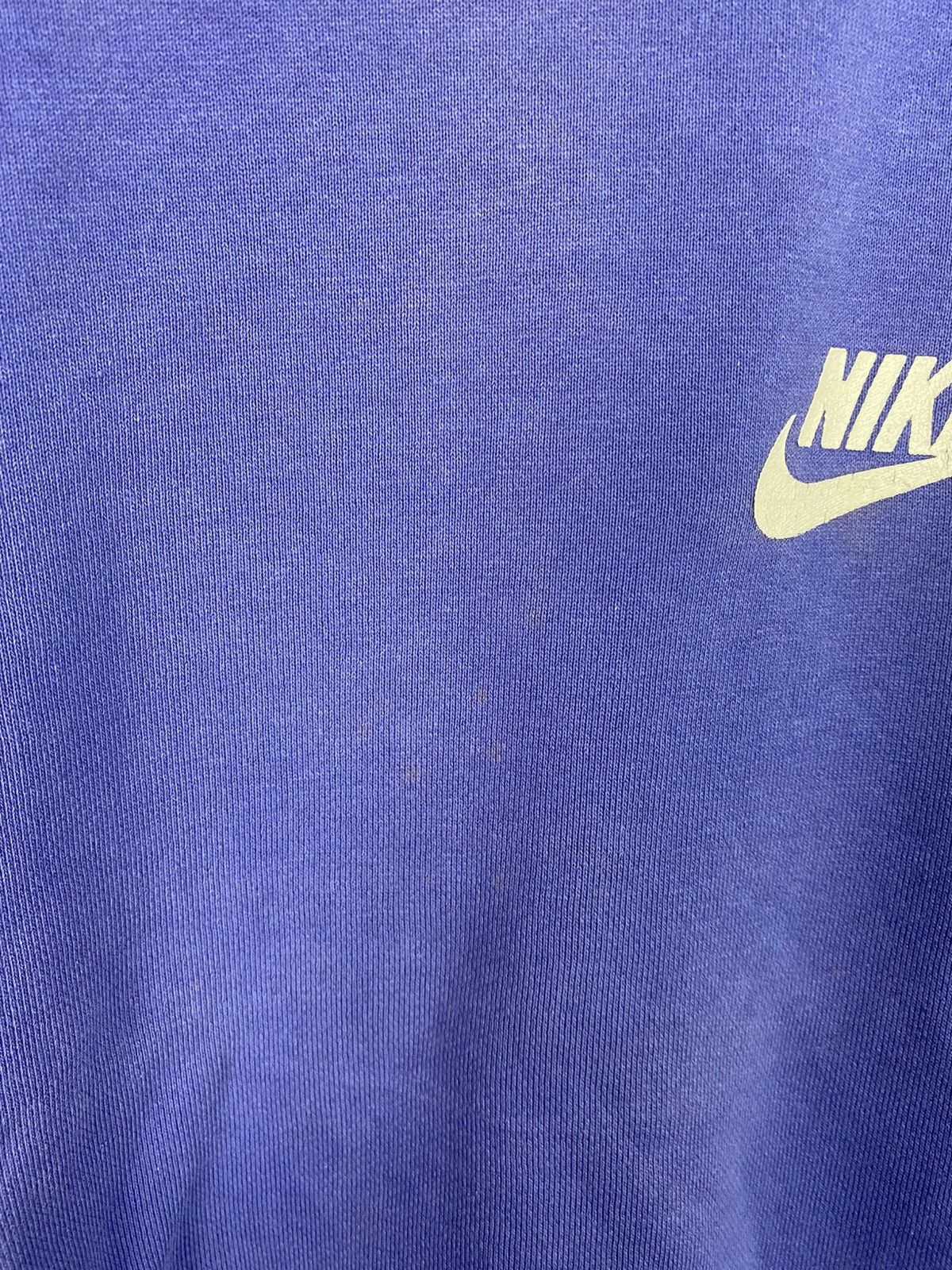 Nike Rare Vintage Japan 70s Nike Blue Tag Two-Tone Sweatshirt Size US L / EU 52-54 / 3 - 13 Thumbnail
