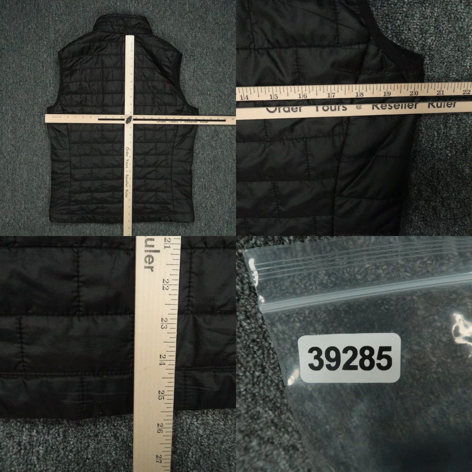 Patagonia Patagonia Vest Mens Medium Black Nano Puff Primaloft Insulated Quilted Puffer Vest Size US M / EU 48-50 / 2 - 8 Thumbnail