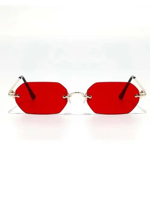 Electric Visual Retro Punk Kurt Cobain Style Sunglasses Square Frame Fashion Size ONE SIZE - 2 Thumbnail