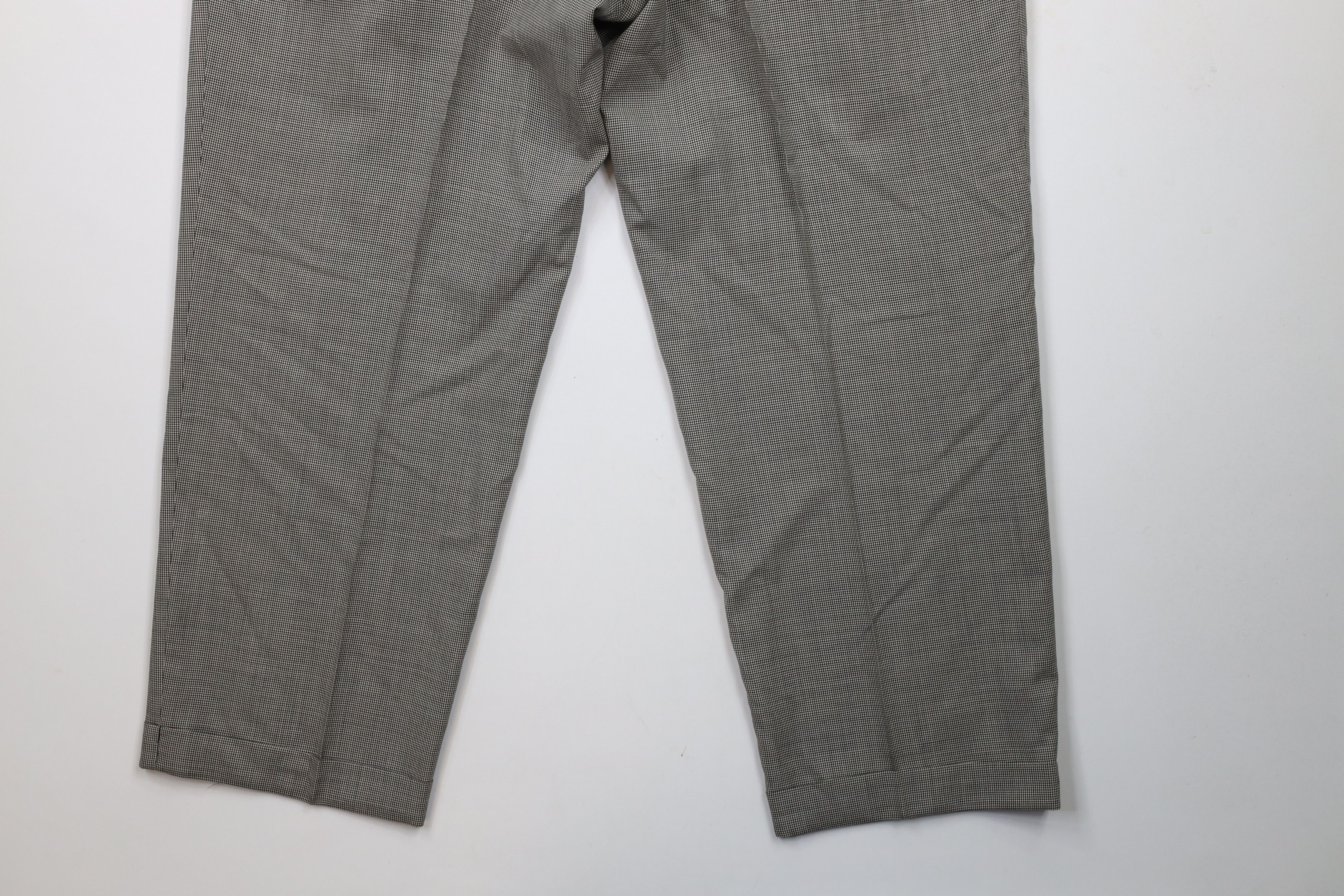 Vintage Vintage 90s Streetwear Houndstooth Wide Leg Chino Pants Size US 38 / EU 54 - 11 Thumbnail