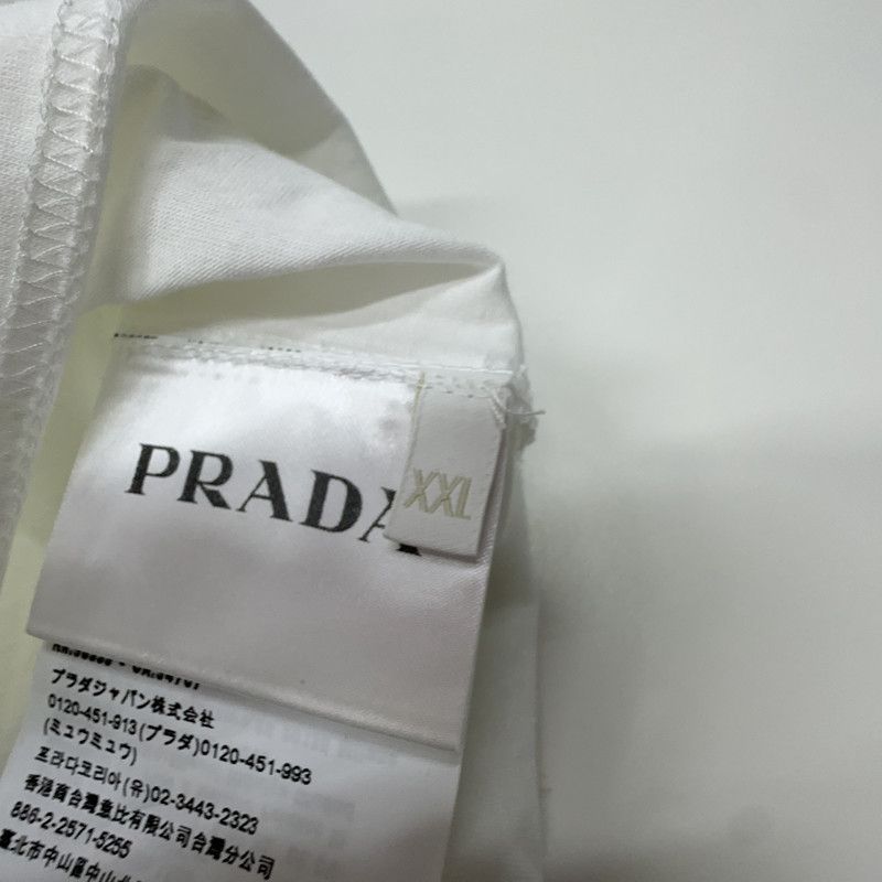 Prada Prada Casual Round Neck Short Sleeve T-Shirt Size US XXL / EU 58 / 5 - 1 Thumbnail