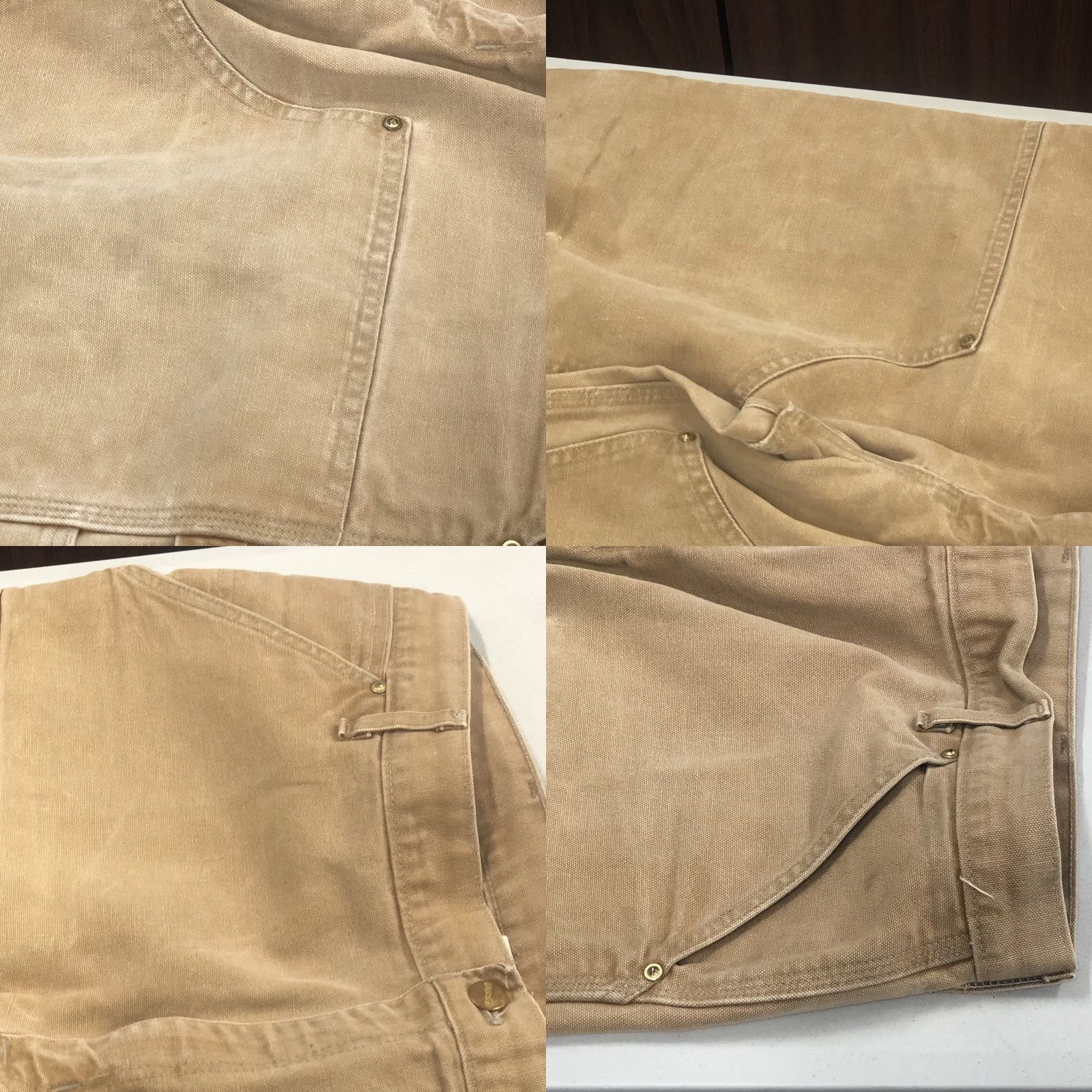 Carhartt VINTAGE Carhartt Jeans Pants Brown 40x26 Carhartt Double Knee Carpenter 5-Pocket Regular Mens Brown Denim Straight N/A Size US 40 / EU 56 - 10 Thumbnail