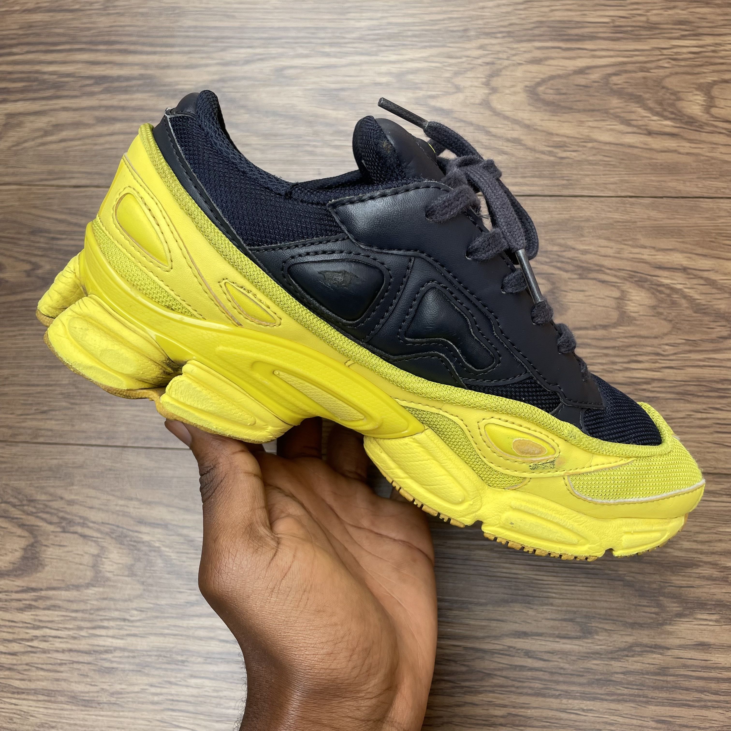 Adidas × Raf Simons Adidas x Raf Simons Ozweego 'Bright Yellow' Size US 6.5 / EU 39-40 - 7 Thumbnail