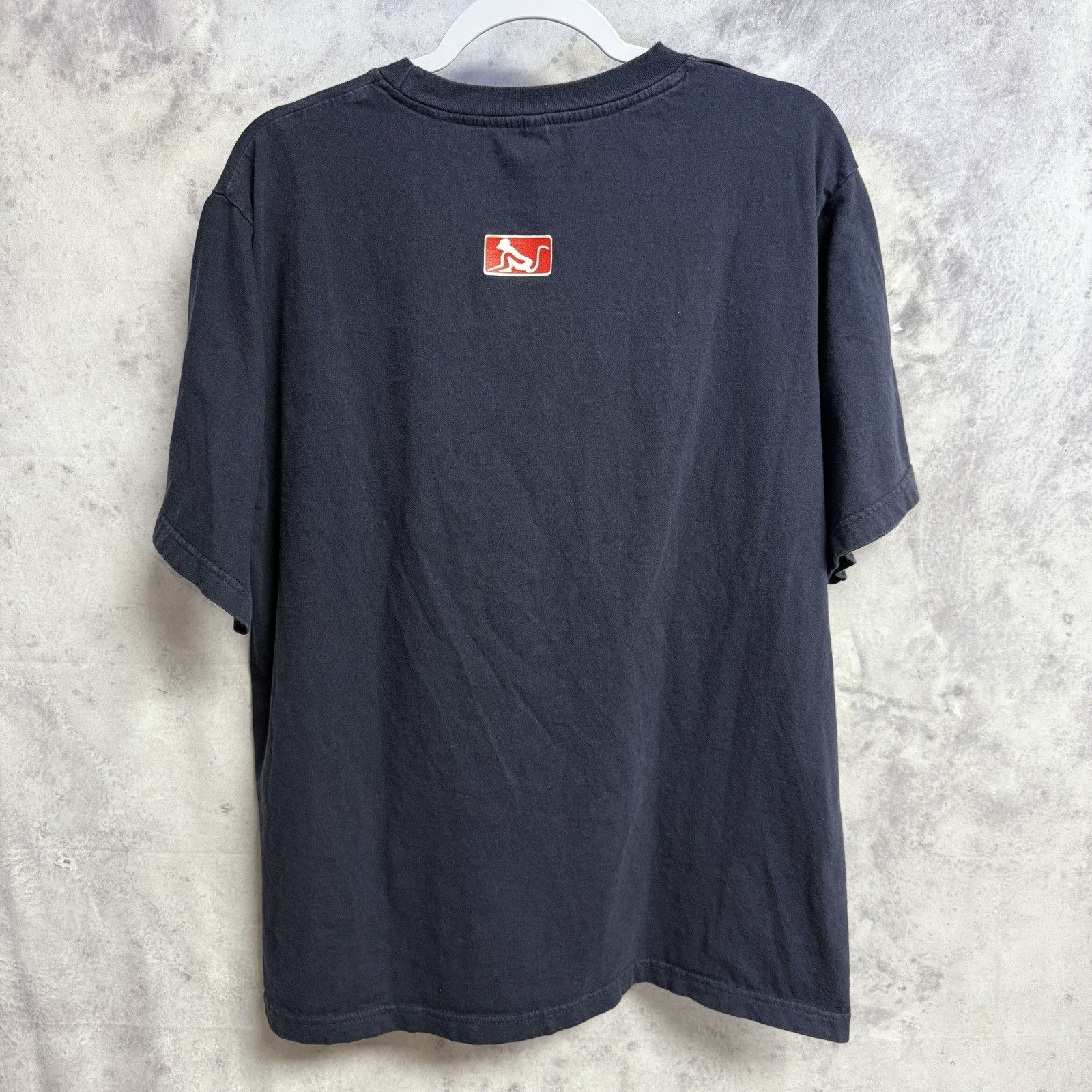 Vintage Drunknmunky T Shirt Mens XL 22x28 Blue Y2K Rap Hip Hop Skate Size US XL / EU 56 / 4 - 2 Thumbnail