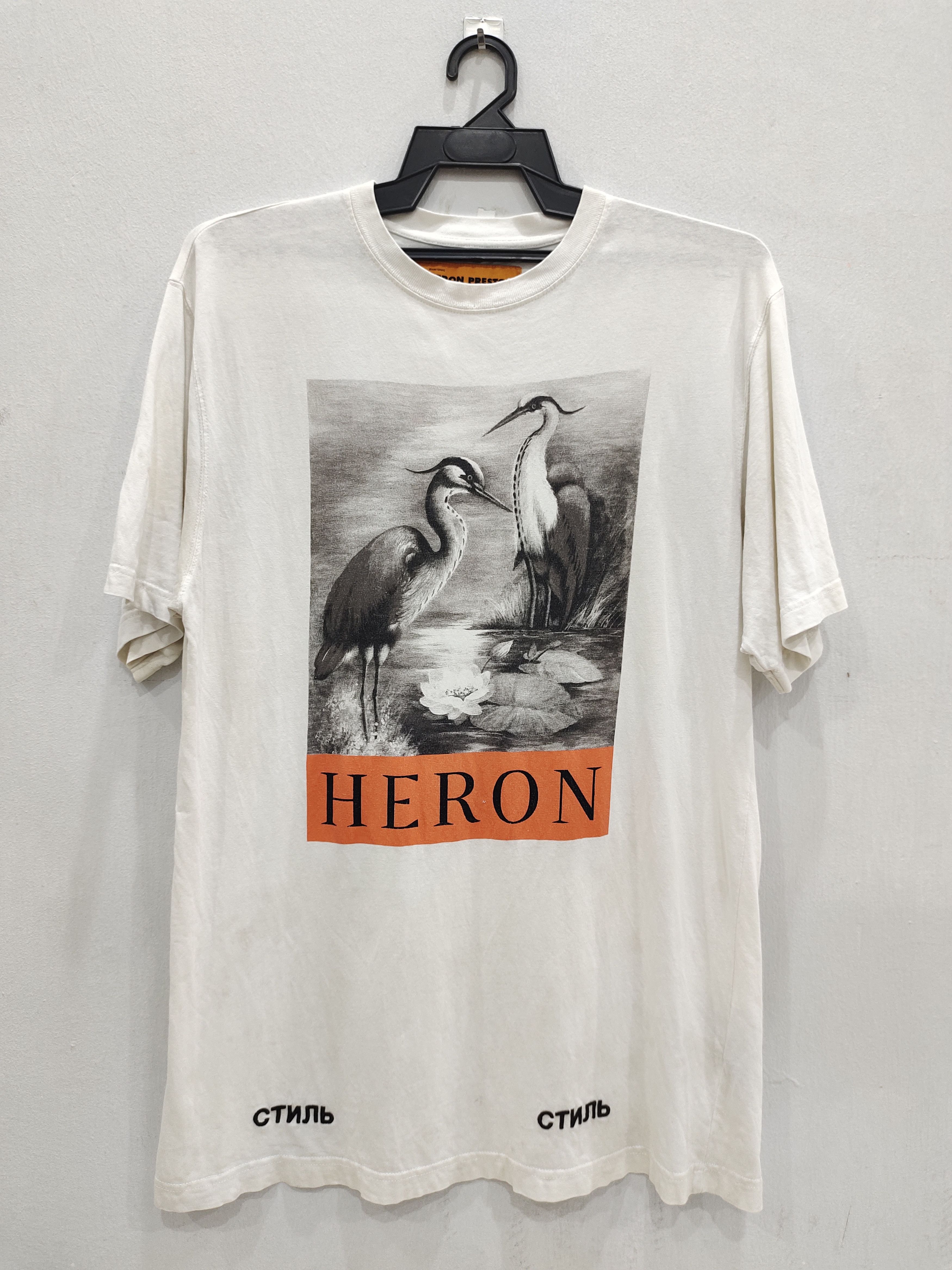 Designer × Heron Preston × Vintage RARE HERON PRESTON T-SHIRT Size US XS / EU 42 / 0 - 1 Thumbnail