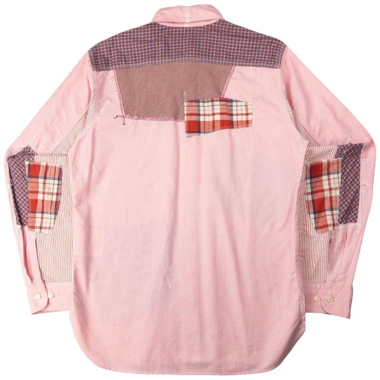Comme des Garcons Vintage eYe Junya Watanabe MAN Patchwork Shirt Size M Size US M / EU 48-50 / 2 - 2 Thumbnail