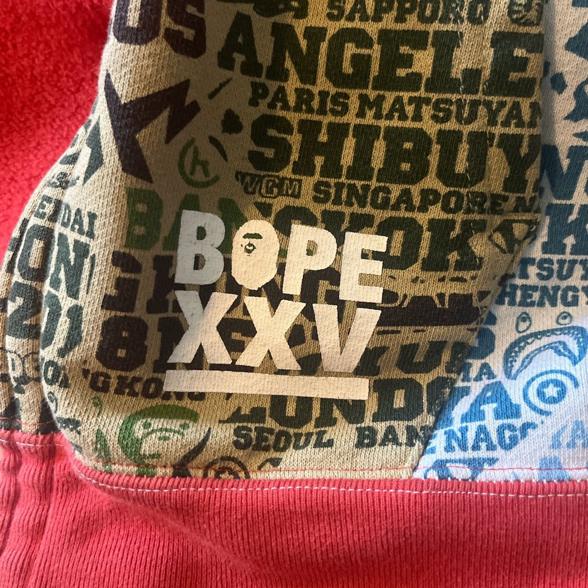Bape Mutli color xxv a bathing ape hoodie double hooded Size US S / EU 44-46 / 1 - 4 Thumbnail