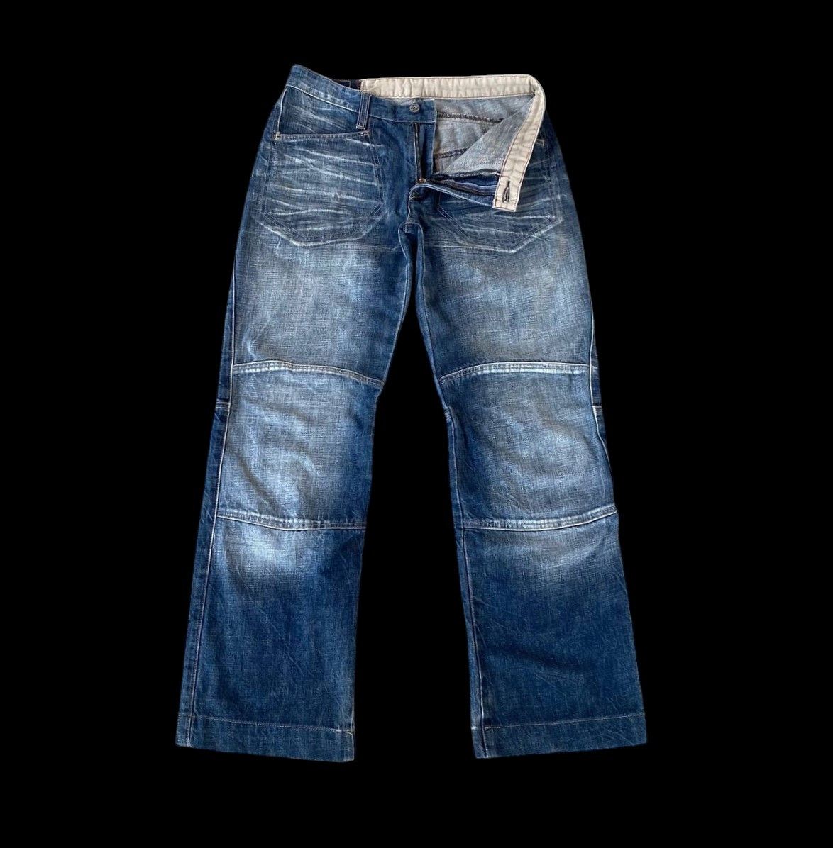 Marithe + Francois Girbaud Archival Marithé François Girbaud Panelled Technical Denim Size US 31 - 7 Thumbnail
