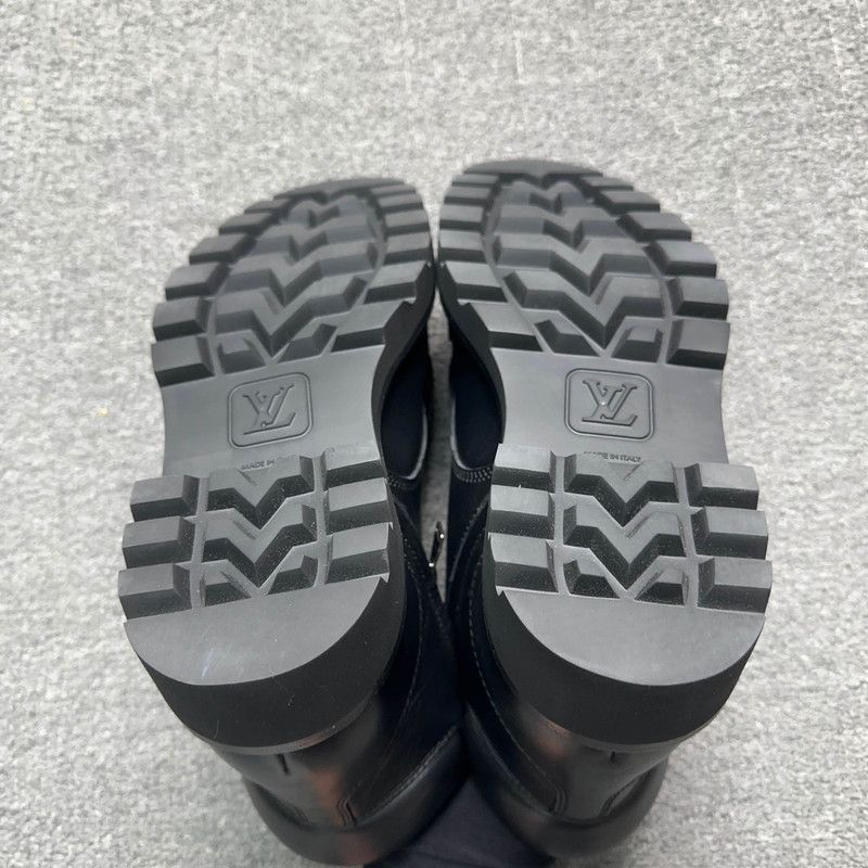 Louis Vuitton Nigo x Louis Vuitton Black Outdoor Boots -2508 Size US 8 / EU 41 - 4 Thumbnail