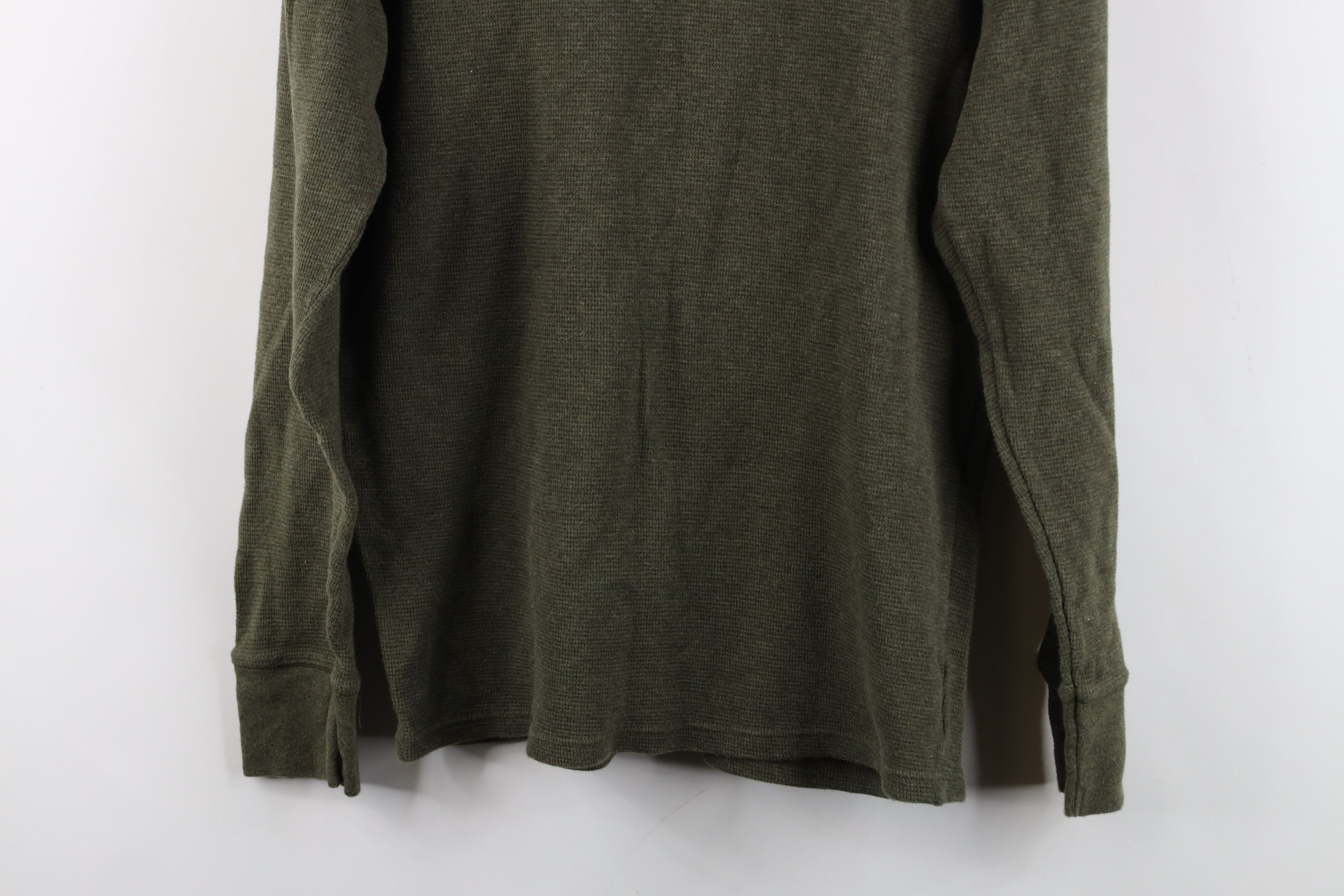 Ralph Lauren Vintage Ralph Lauren Thermal Waffle Knit Long Sleeve T-Shirt Size US M / EU 48-50 / 2 - 10 Thumbnail