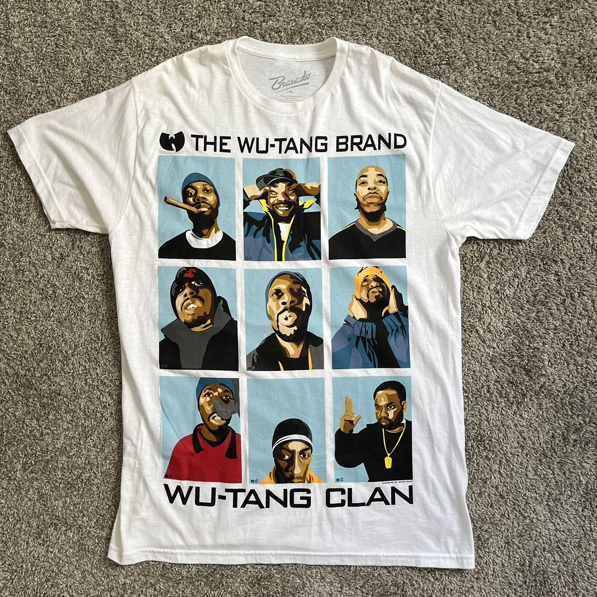 Wu-Tang Clan 🔴Wu-Tang Shirt Size XL WuTang Cartoon Gza ODB Method Man Size US XL / EU 56 / 4 - 1 Thumbnail