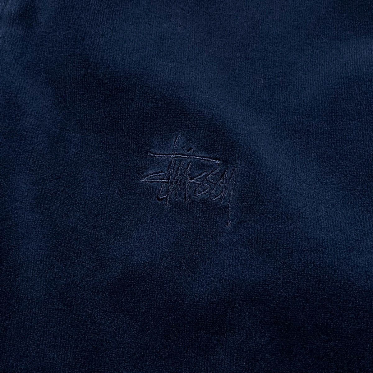 Stussy Rare Stussy Valvet Velour Half Zip Jacket Size US S / EU 44-46 / 1 - 3 Thumbnail