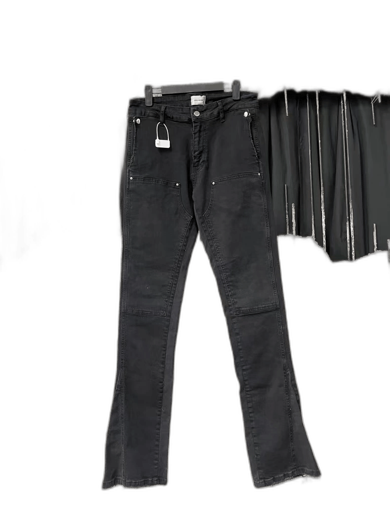 Kapital Askyurself V10 Black Flared Denim Pants-yf Size US 32 / EU 48 - 1 Thumbnail