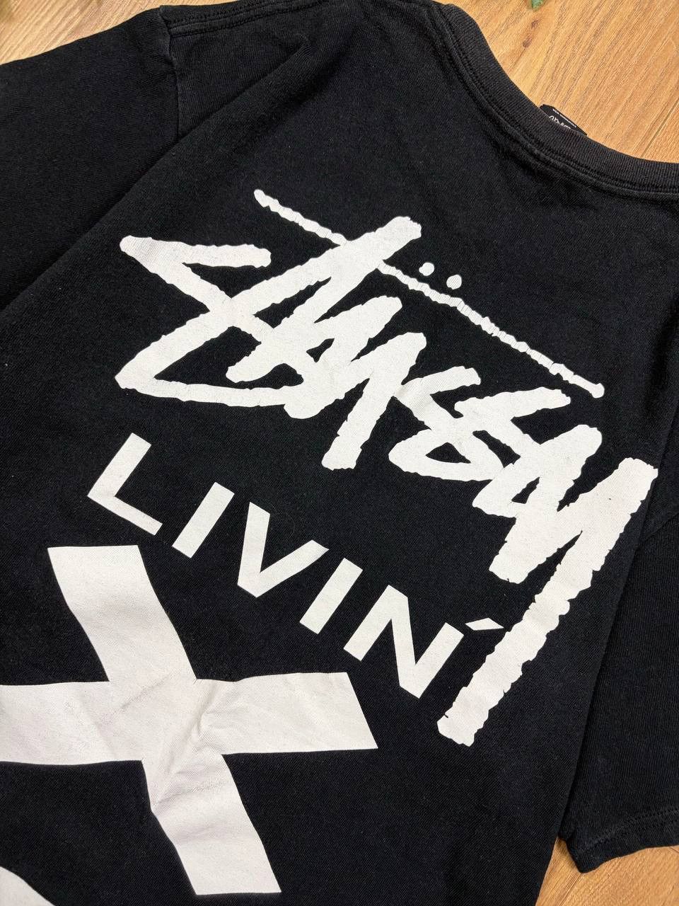 Stussy 00’s STUSSY LIVIN XL RARE VINTAGE TEE Y2K Size US L / EU 52-54 / 3 - 3 Thumbnail