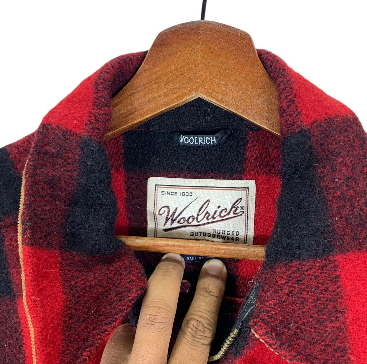 Woolrich Woolen Mills VINTAGE WOOLRICH RUGGED OUTDOOR TARTAN WOOL JACKET Size US M / EU 48-50 / 2 - 6 Thumbnail