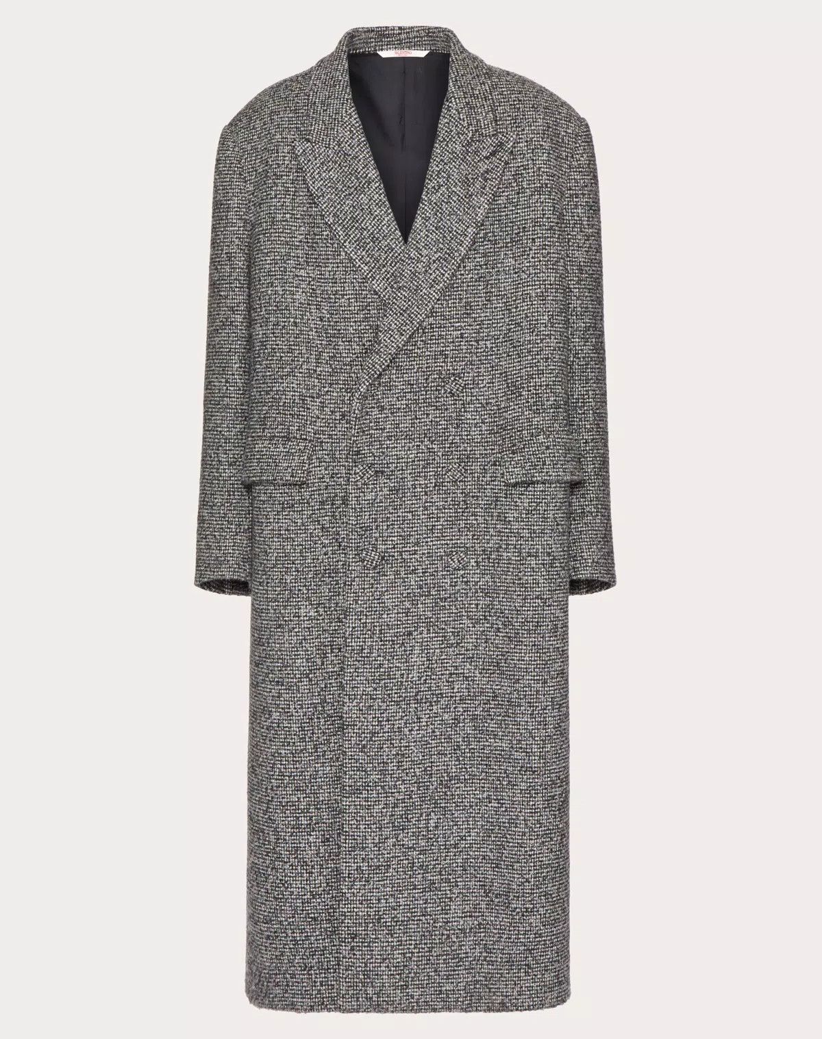 Valentino oc11z0725 Double Breasted Coat in Dark Grey Size US M / EU 48-50 / 2 - 1 Thumbnail