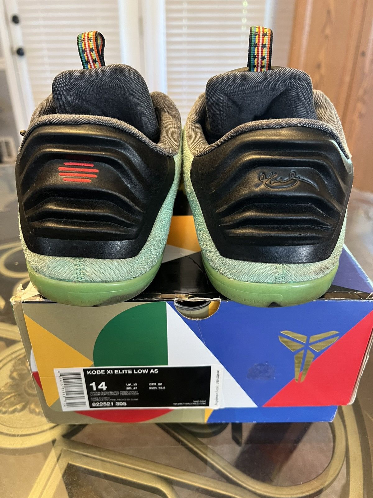 Nike Nike Kobe 11 Elite Low “All Star - Northern Lights” Size US 14 / EU 47 - 6 Thumbnail