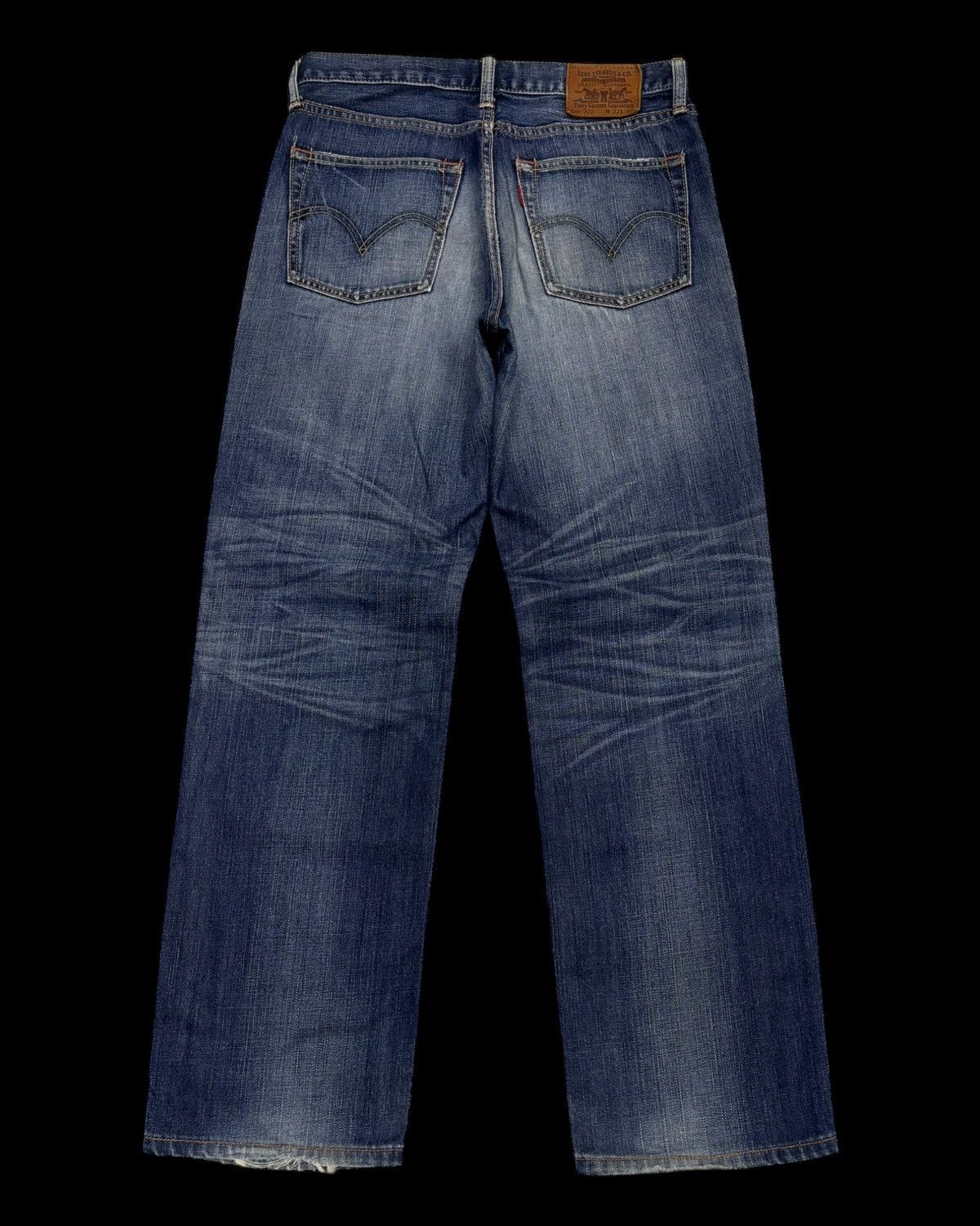 If Six Was Nine 🔥LEVIS 702 DISTRESS CLAWMARK DENIM JEANS Size US 31 - 2 Thumbnail