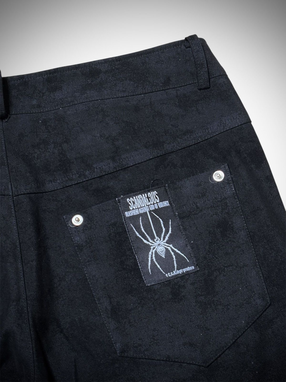 Japanese Brand 2000’s Scandalous - Seditionaries Punk Style Pants Size 30" / US 8 / IT 44 - 4 Thumbnail