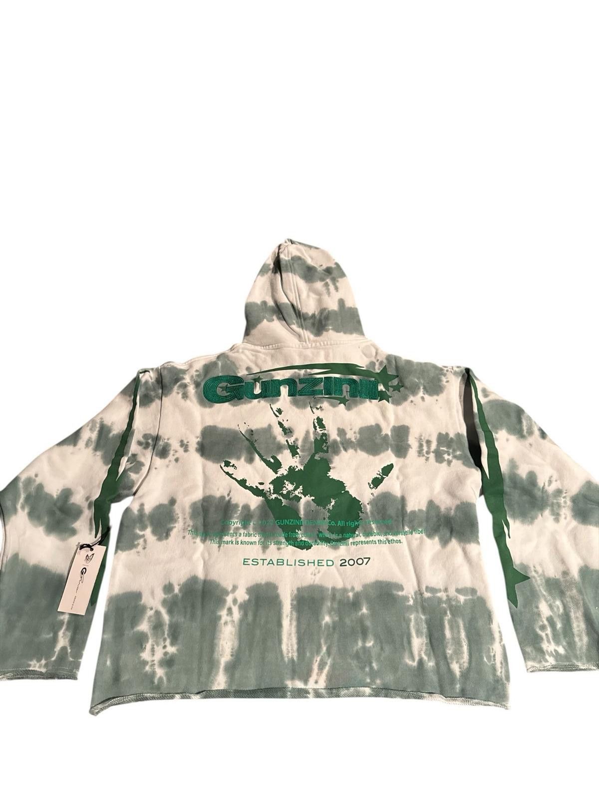 Other Gunzinii Tie-Dye Hoodie Sweatshirt with Graphic Prints Size US L / EU 52-54 / 3 - 1 Thumbnail