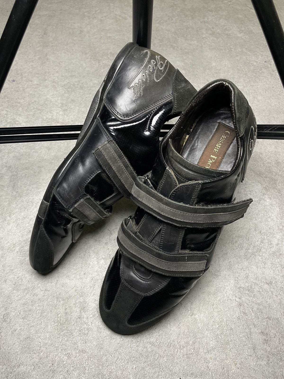 Paciotti Paciotti Death Opium LGB Punk Leather Sneakers If6Was9 Size US 8 / EU 41 - 15 Thumbnail