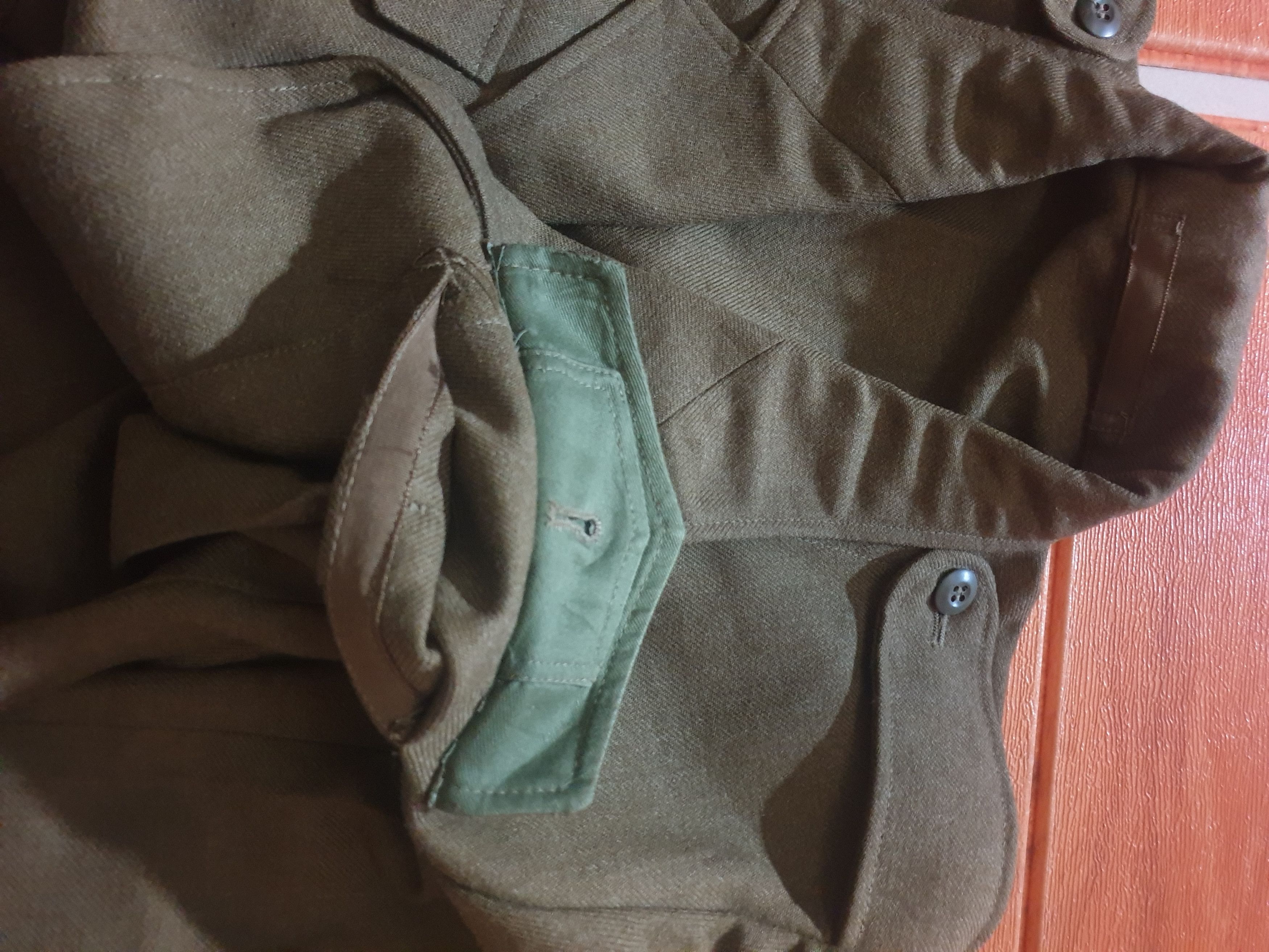 Japanese Brand 💥Vintage Military wool green military Jacket Size US M / EU 48-50 / 2 - 4 Thumbnail