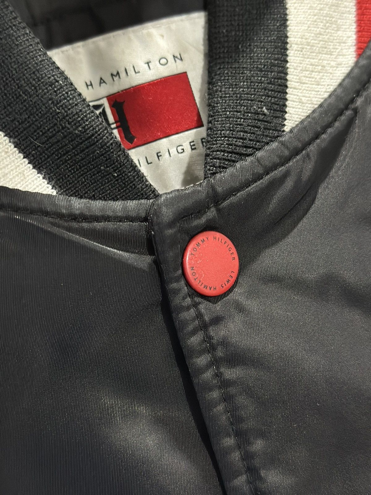 Tommy Hilfiger Tommy Hilfiger x Lewis Hamilton Varsity Bomber Jacket Size US L / EU 52-54 / 3 - 3 Thumbnail