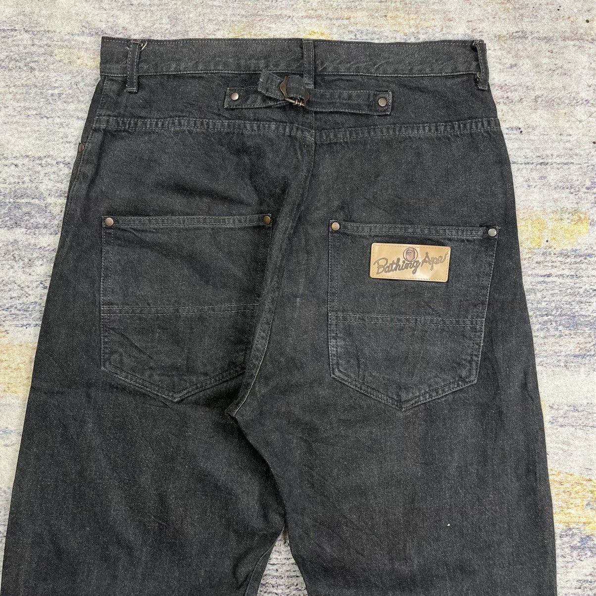 Bape Vintage Bape buckle back loose fit jeans Size US 30 / EU 46 - 3 Thumbnail