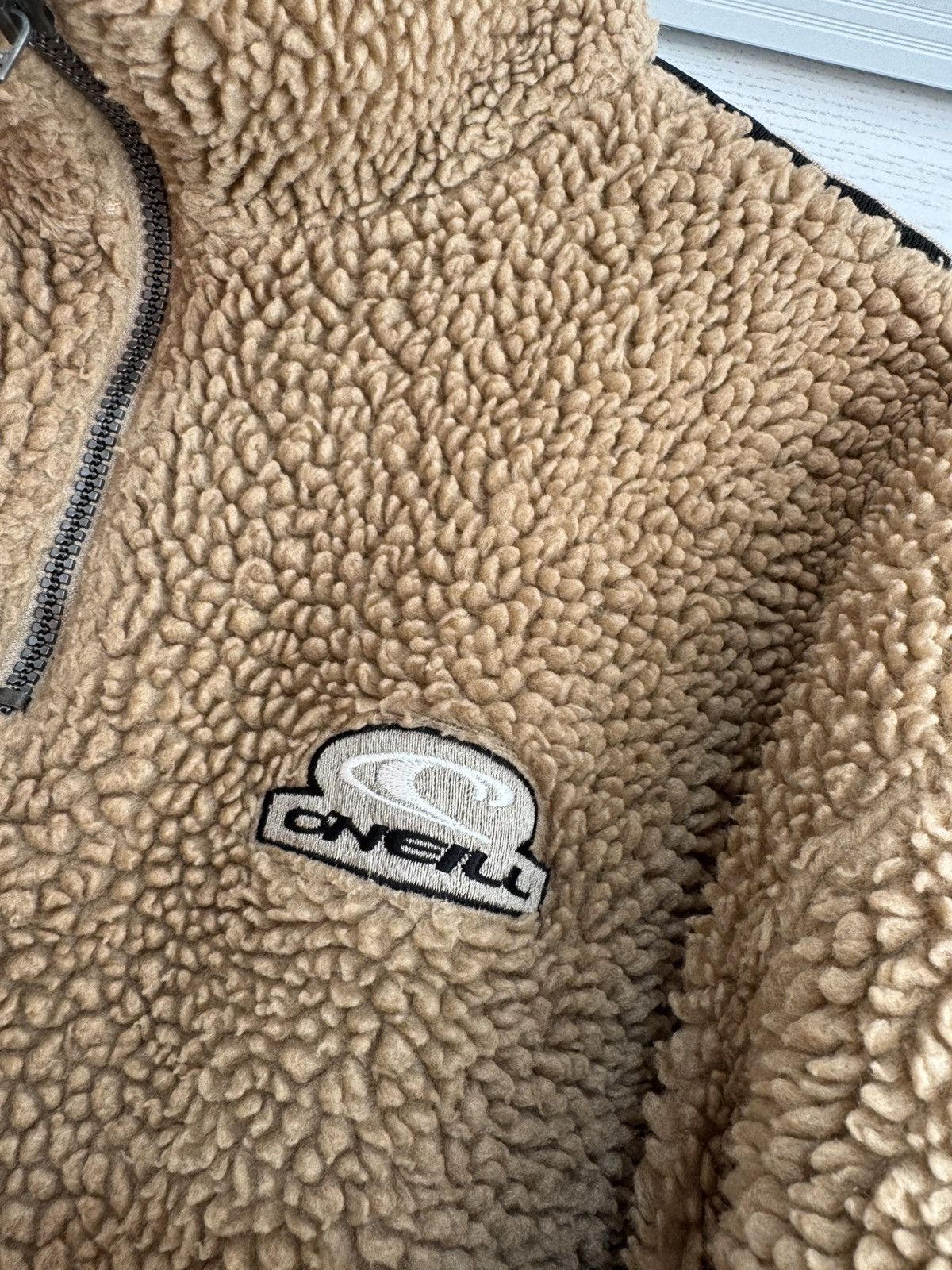 O'Neill × Vintage Vintage 90s O’Neill Sherpa Fleece Zip Rare Surf Skate Size US M / EU 48-50 / 2 - 5 Thumbnail