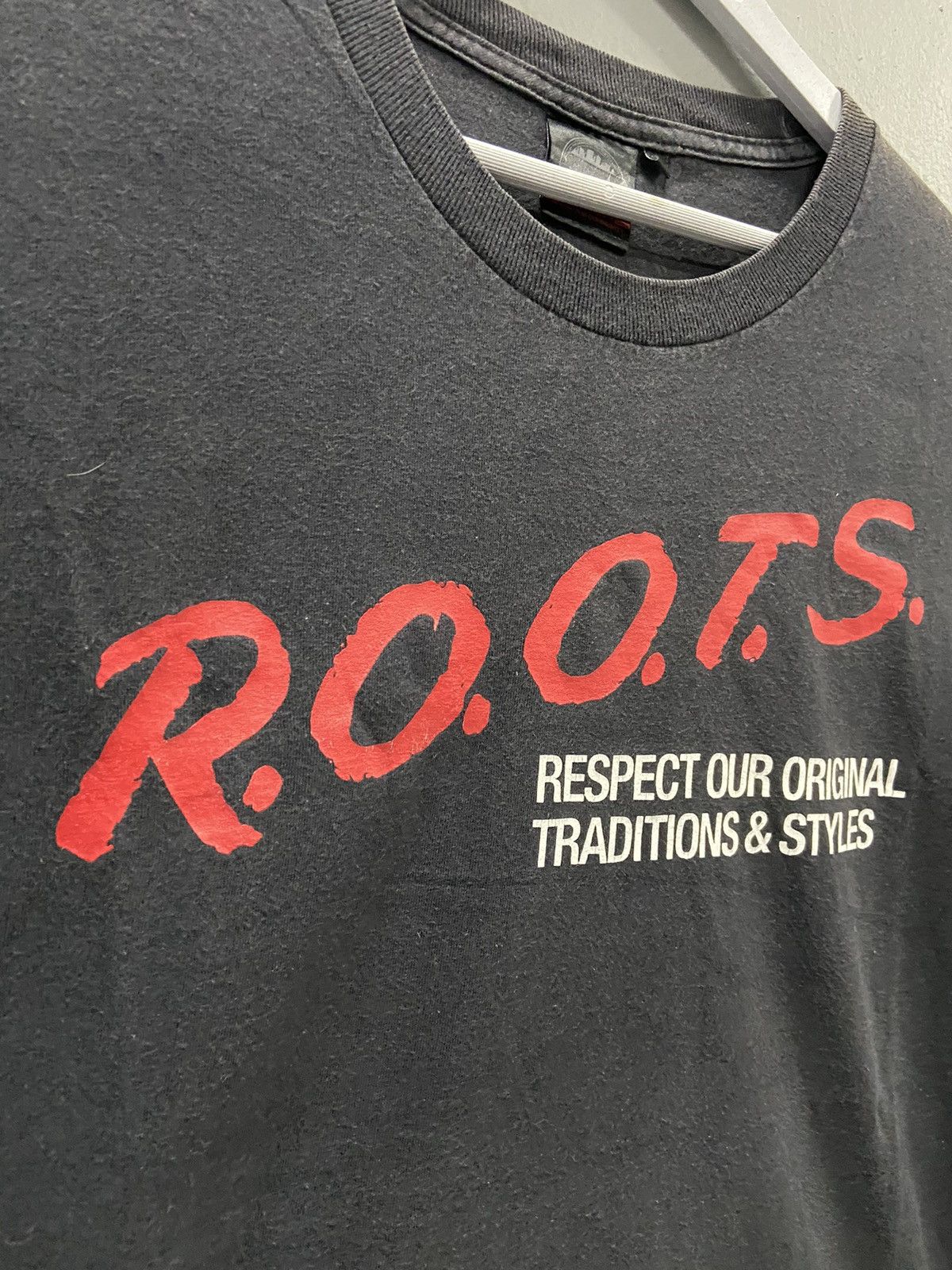 Roots ROOTS RESPECT OUR ORIGINAL TRADITIONS & STYLE TEE SHIRT Size US L / EU 52-54 / 3 - 3 Thumbnail